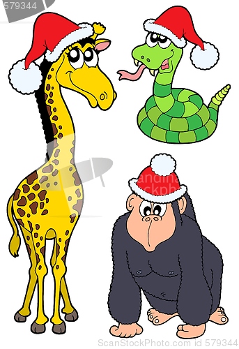 Image of Christmas animals collection 2