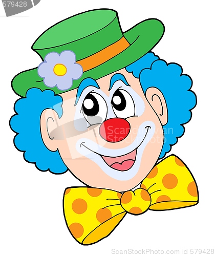 Image of Portrait of clown