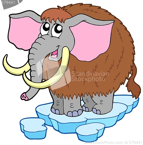 Image of Cartoon mammoth