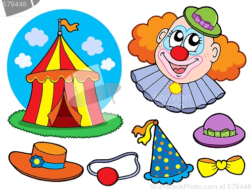 Image of Circus clown collection