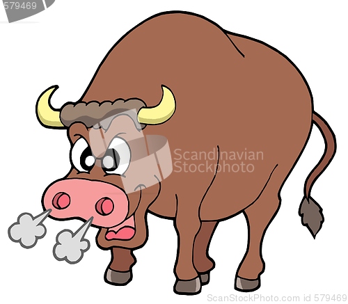 Image of Angry bull