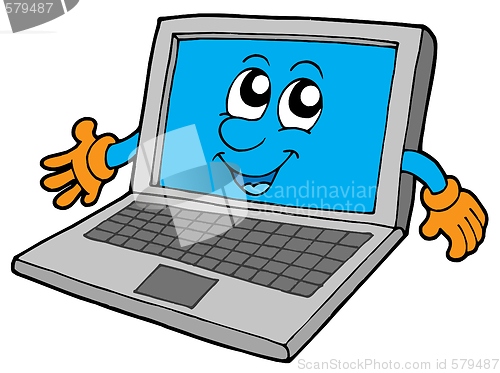 Image of Cute laptop