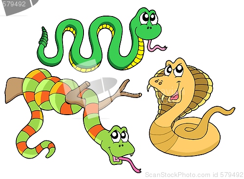 Image of Cute snakes collection