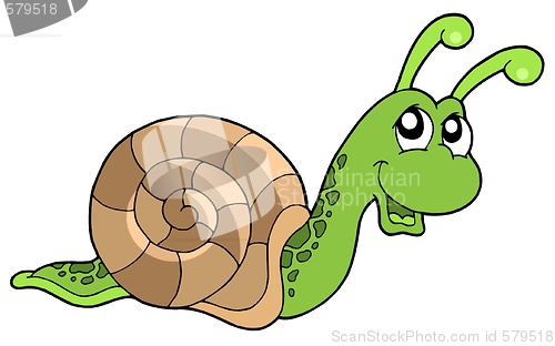 Image of Cute snail