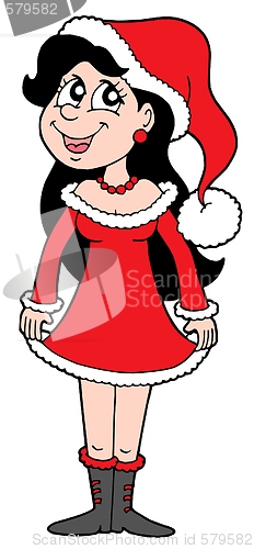 Image of Christmas girl