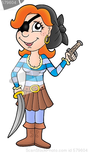 Image of Pirate woman