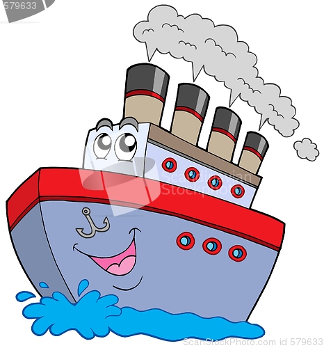 Image of Cartoon boat