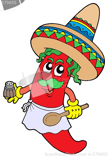 Image of Mexican chilli chef