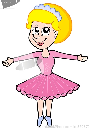 Image of Cute ballerina