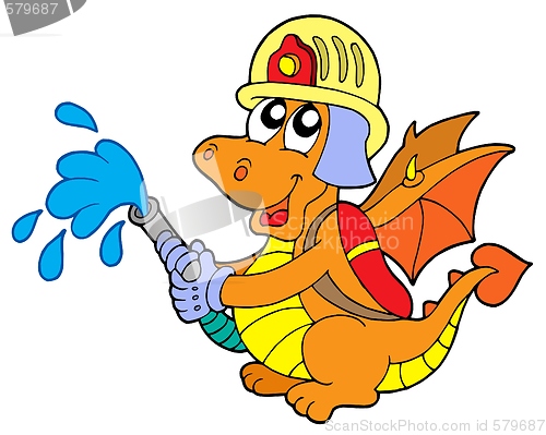 Image of Fireman dragon