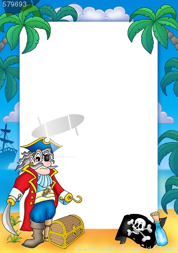 Image of Frame with pirate 3