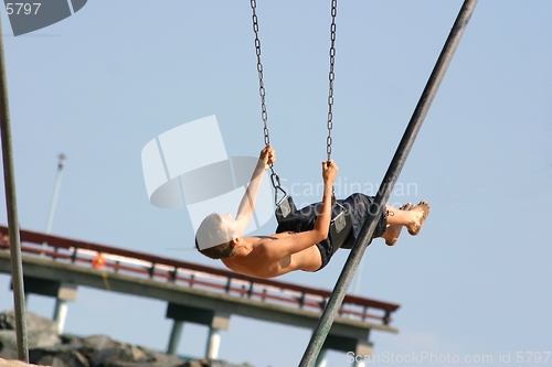 Image of Swingin' at the beach
