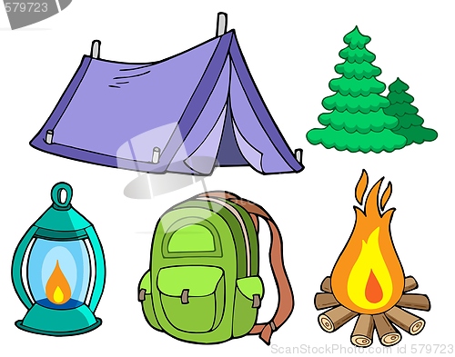 Image of Collection of camping images