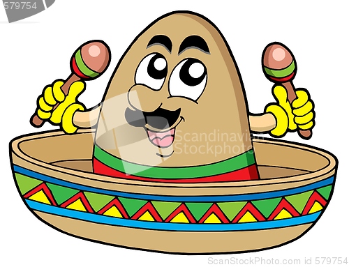 Image of Mexican sombrero