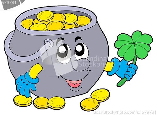 Image of Lucky pot of money