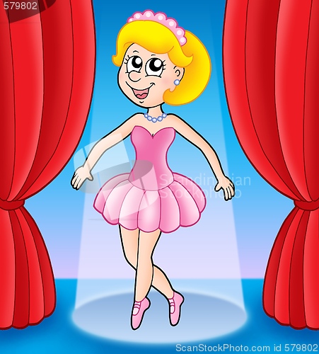 Image of Pink ballerina