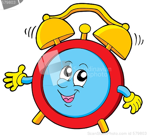 Image of Cartoon alarm clock