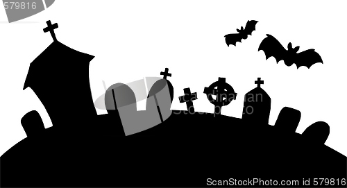 Image of Cemetery silhouette