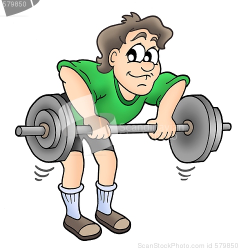 Image of Man working out