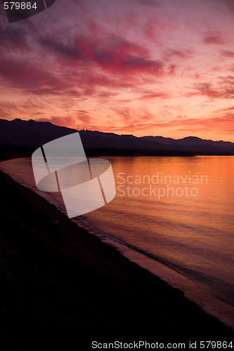 Image of Strait of Juan de Fuca Sunset