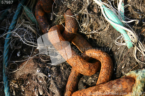 Image of rusty chain