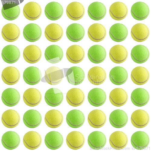 Image of Tennis Ball Background