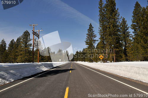 Image of Winter road