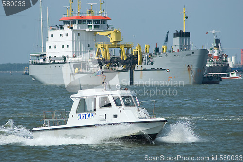 Image of Boat from customs department