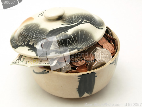 Image of Covered Change Bowl