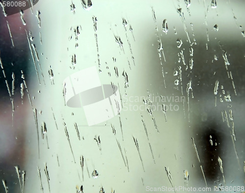 Image of Rain on glass