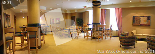 Image of Panoramic view of a party room