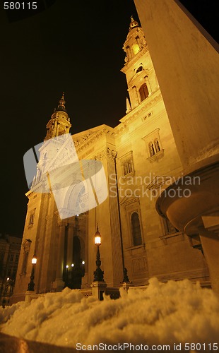 Image of St. Stephen's basilica in Budapest