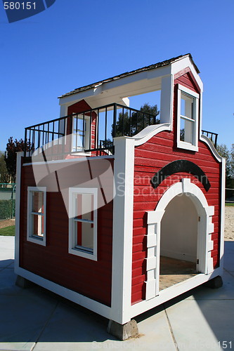 Image of Playhouse On A Playground