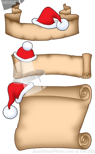 Image of Various Santa Claus parchment