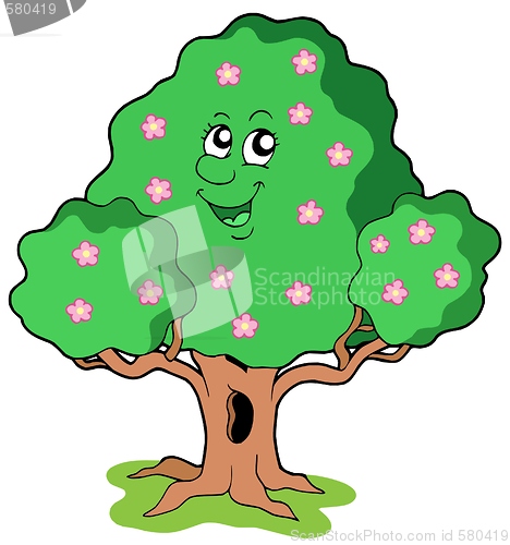 Image of Spring tree in bloom