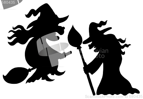 Image of Witch silhouettes