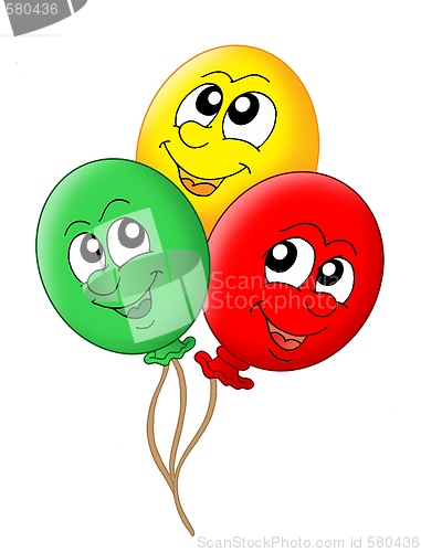 Image of Three balloons