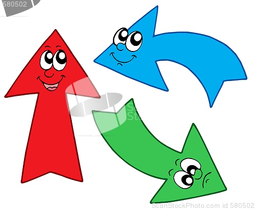 Image of Three cute arrows