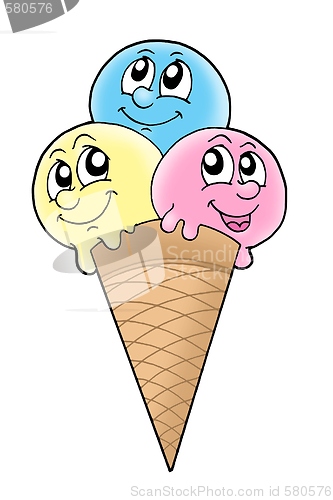 Image of Smiling ice cream