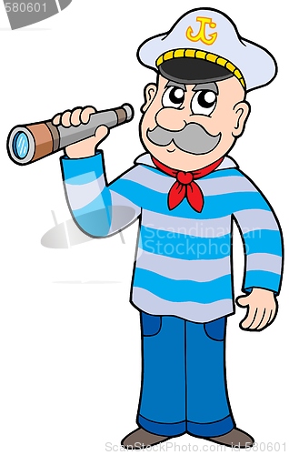 Image of Sailor with spyglass