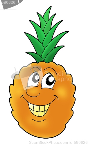 Image of Smiling pineapple