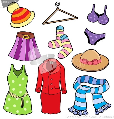 Image of Woman clothes collection
