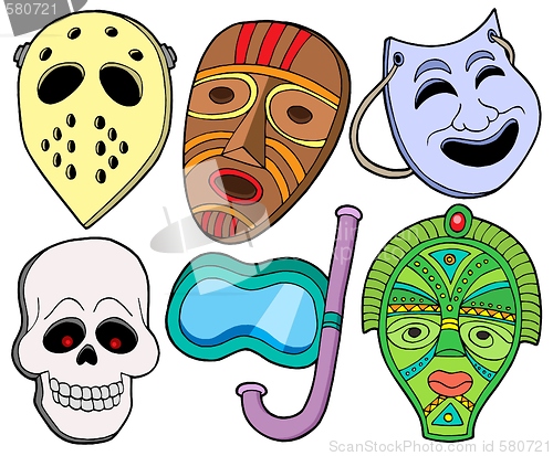 Image of Various masks collection 1
