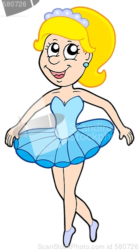 Image of Smiling ballerina