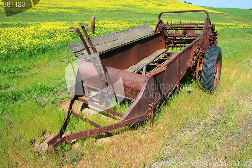 Image of Old Farm Harvester