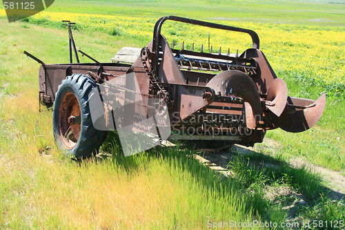 Image of Old Farm Harvester