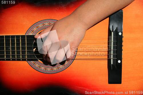 Image of Person Playing Guitar