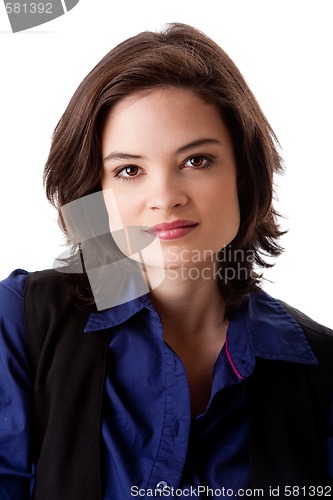 Image of Face of beautiful business woman