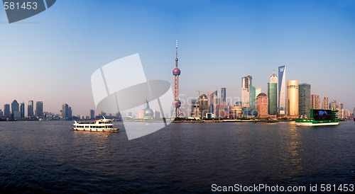 Image of shanghai pudong  panoramic view