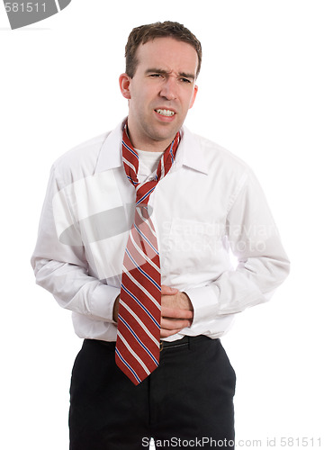 Image of Businessman With Diarrhea